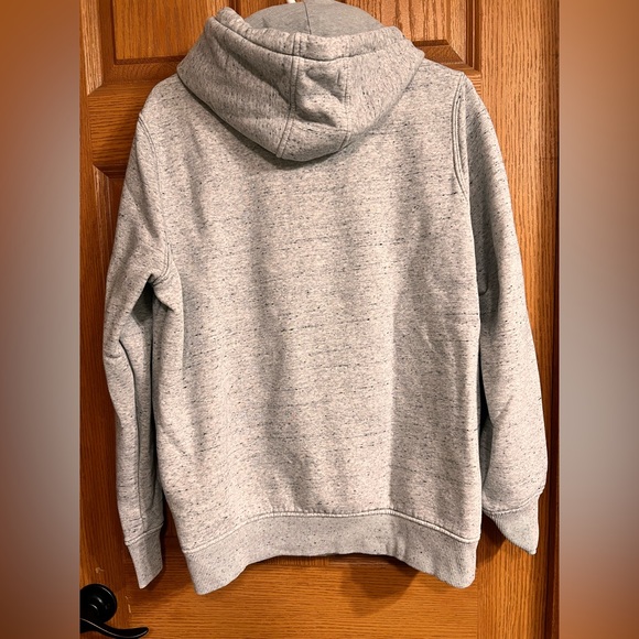 Carhartt Women's Midweight Relaxed Fit Block Logo Sleeve Hoodie - Picture 8 of 9